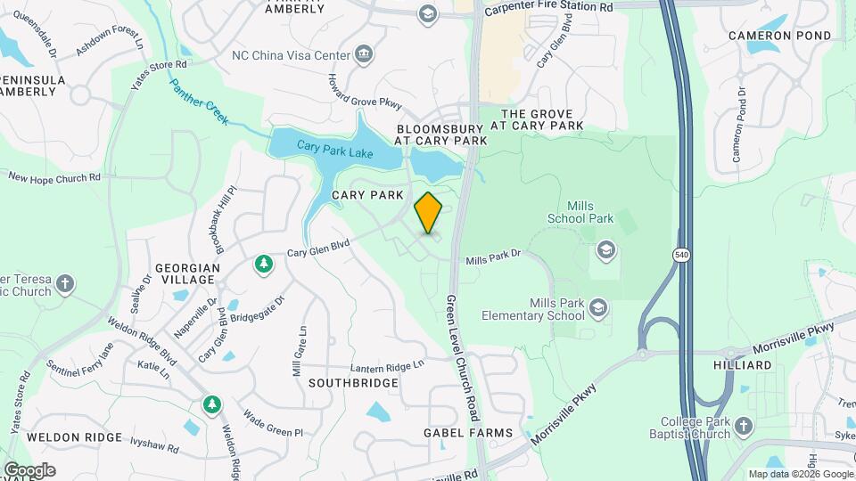 223 Waterford Lake Dr Map and Location Details