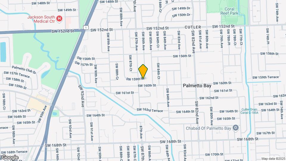 8620 SW 159th St Map and Location Details
