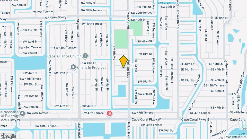 409 SW 44th St Map and Location Details