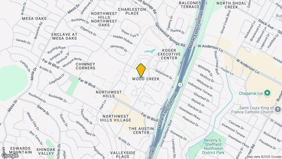 3543 Greystone Dr, Unit 2.0723 Map and Location Details