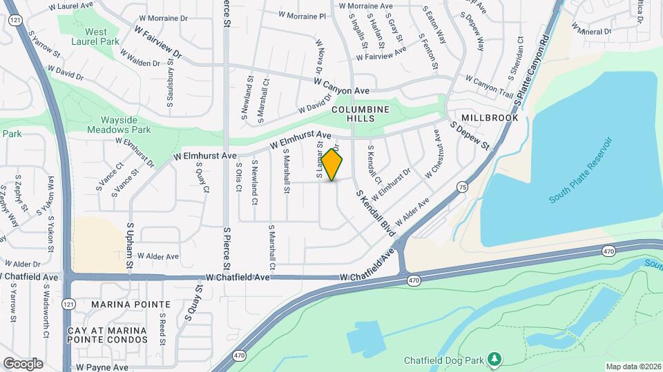 6276 W Monticello Ave Map and Location Details