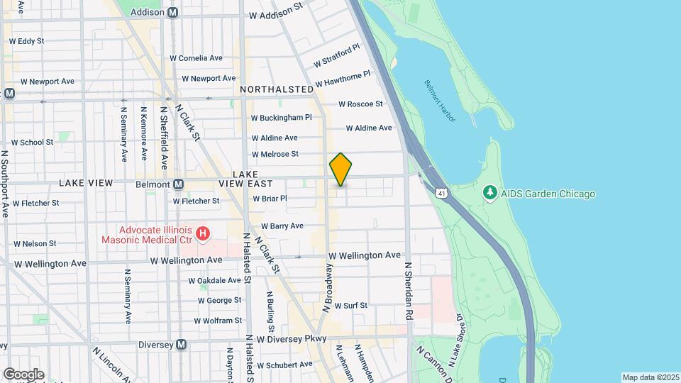 3160 N Cambridge Ave Mapa y Detalles de la Ubicación