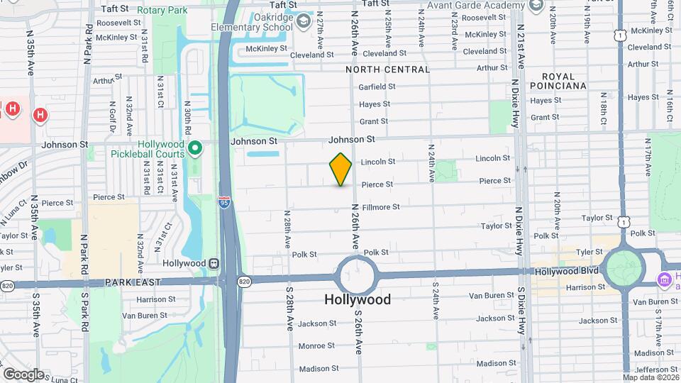 2620 Pierce St Mapa y Detalles de la Ubicación
