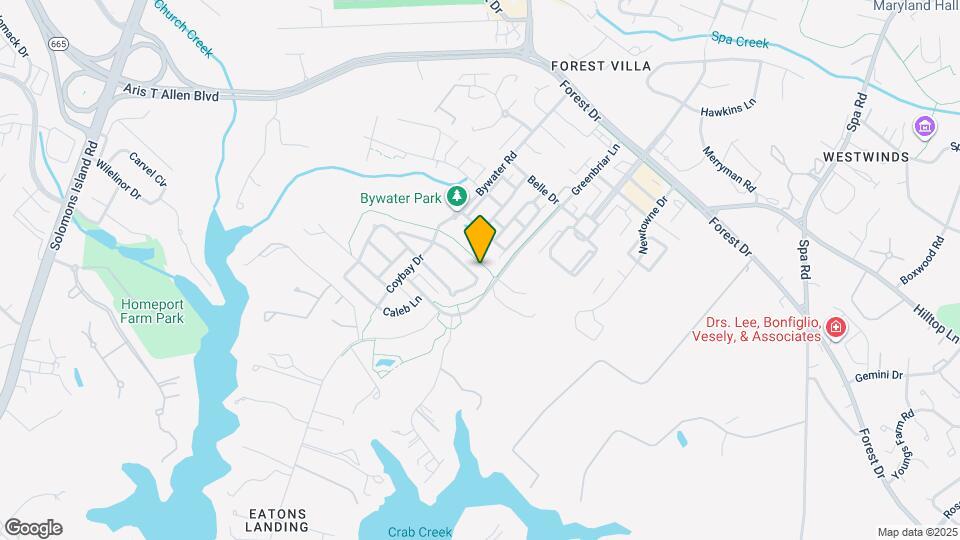 730 Crisfield Way Map and Location Details