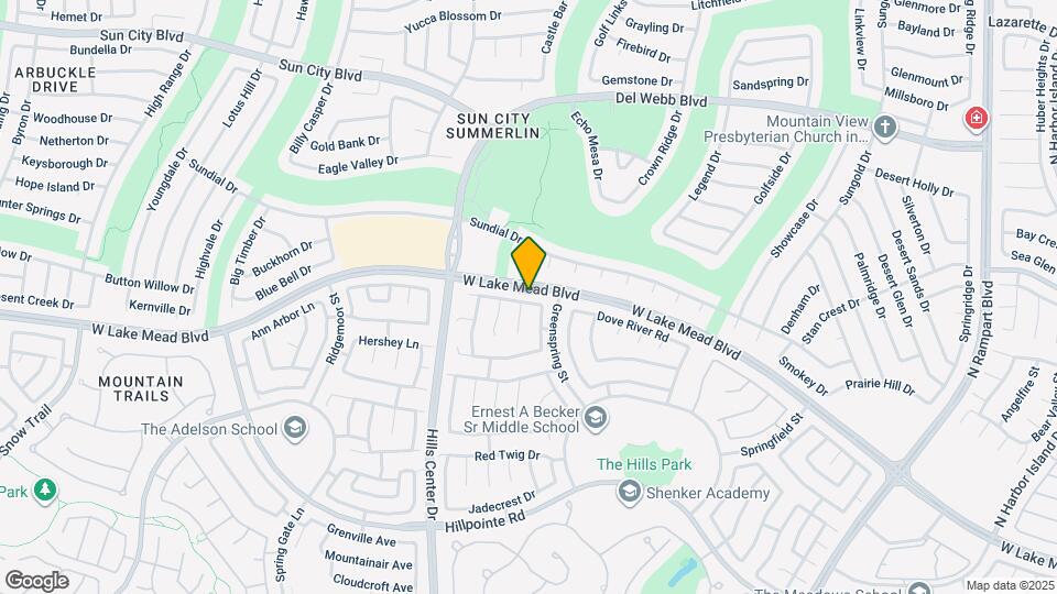 9216 Sun Rose Ave Map and Location Details