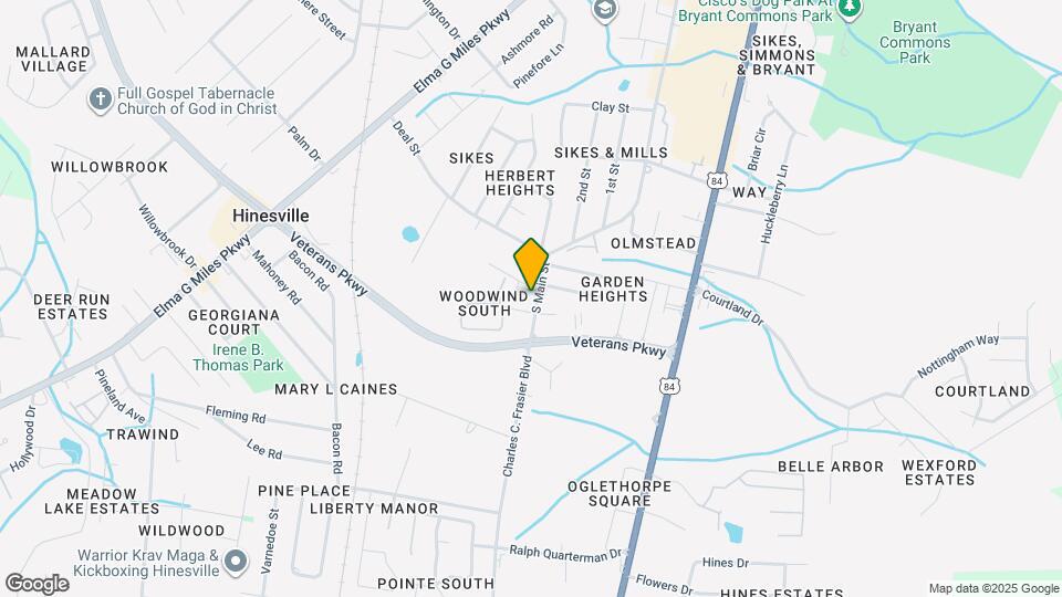 719 S Main St Map and Location Details