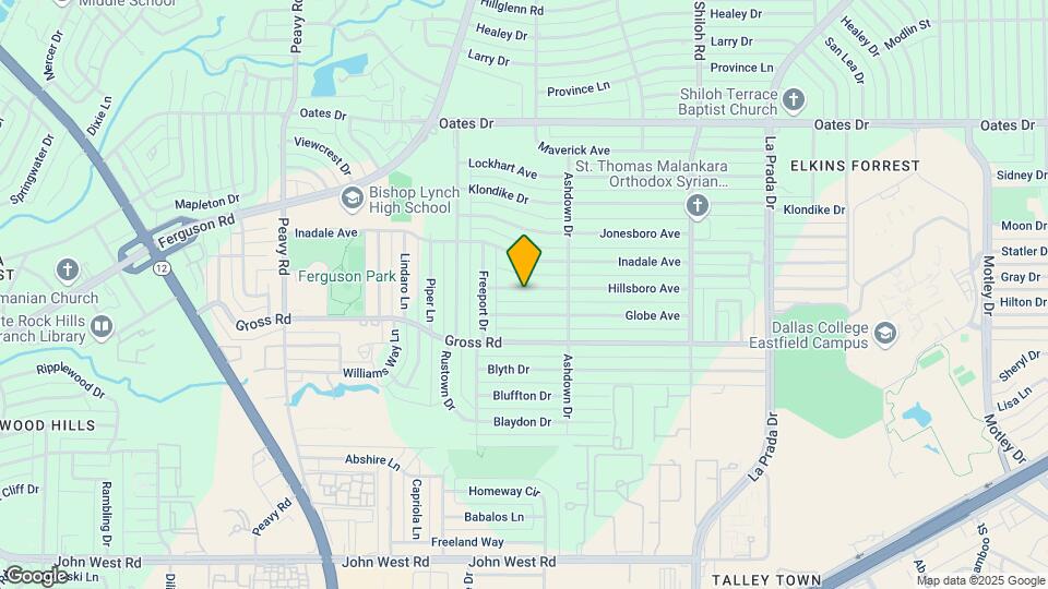 2346 Hillsboro Ave Map and Location Details