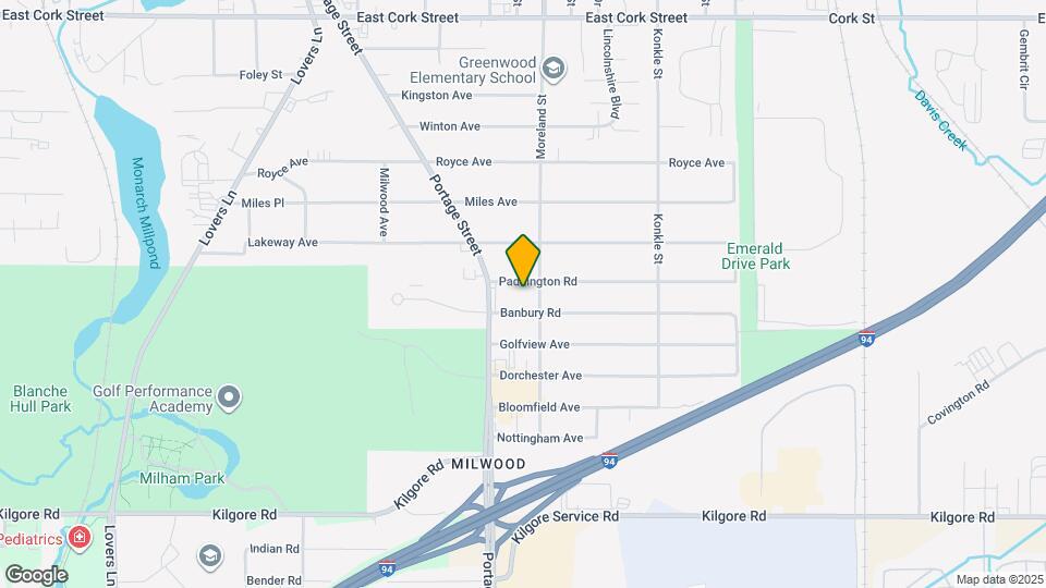 1708 Paddington Rd Map and Location Details