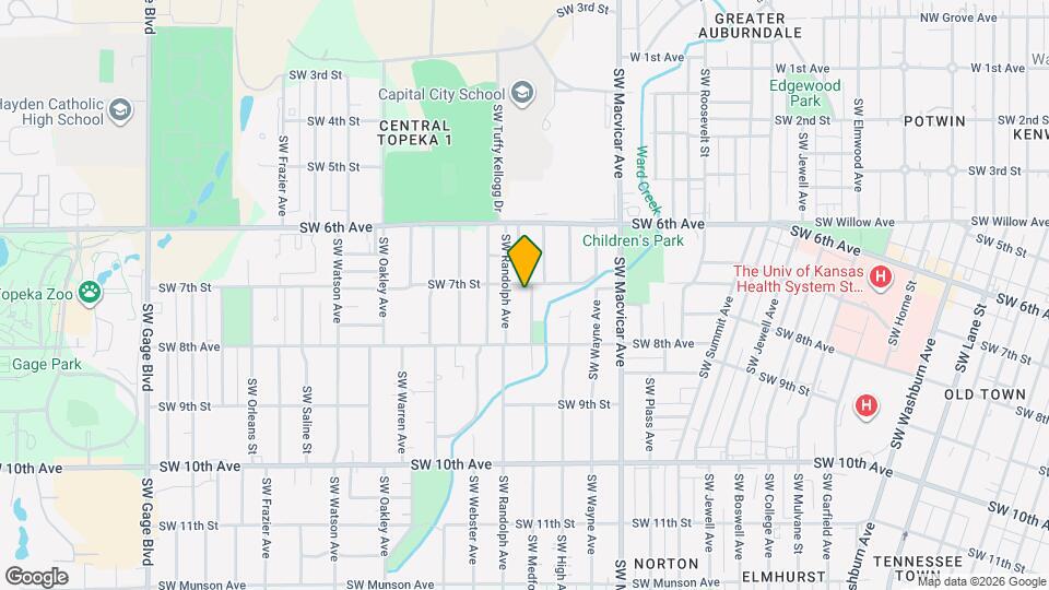 709 SW Medford Ave Map and Location Details