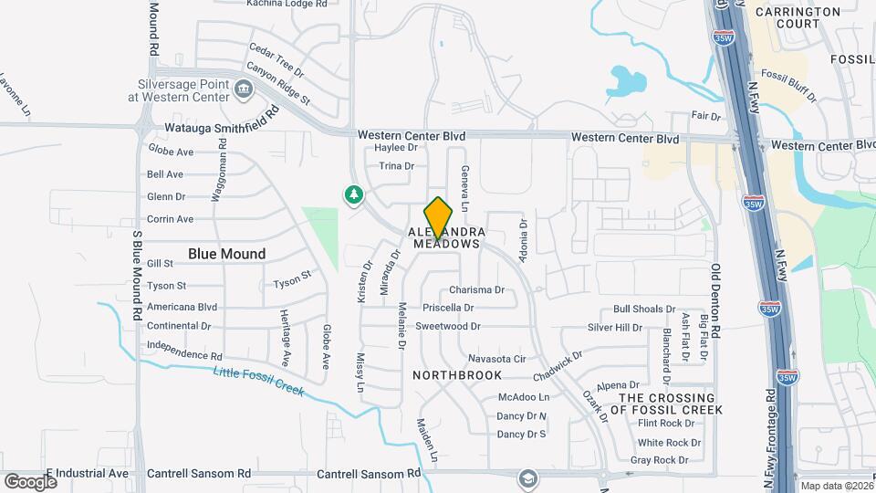 6321 Melanie Dr Map and Location Details