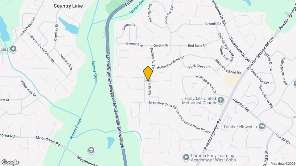 2996 Fetlock Dr SW Mapa y Detalles de la Ubicación