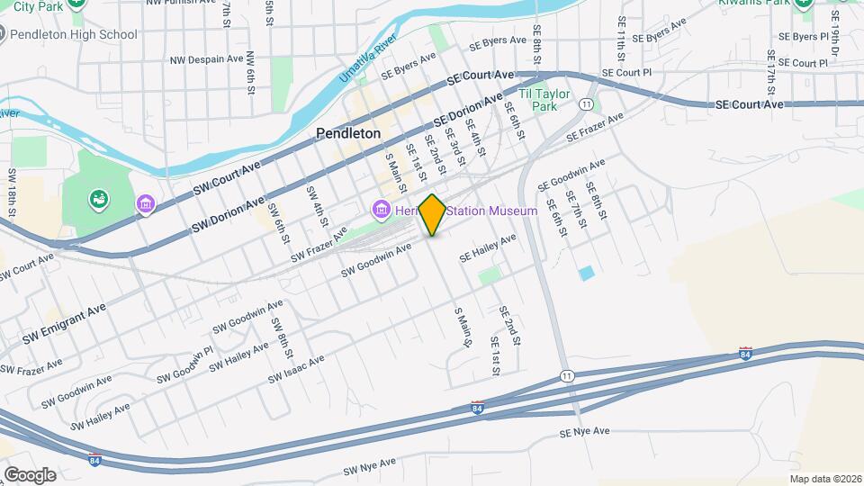 602 S Main St Map and Location Details