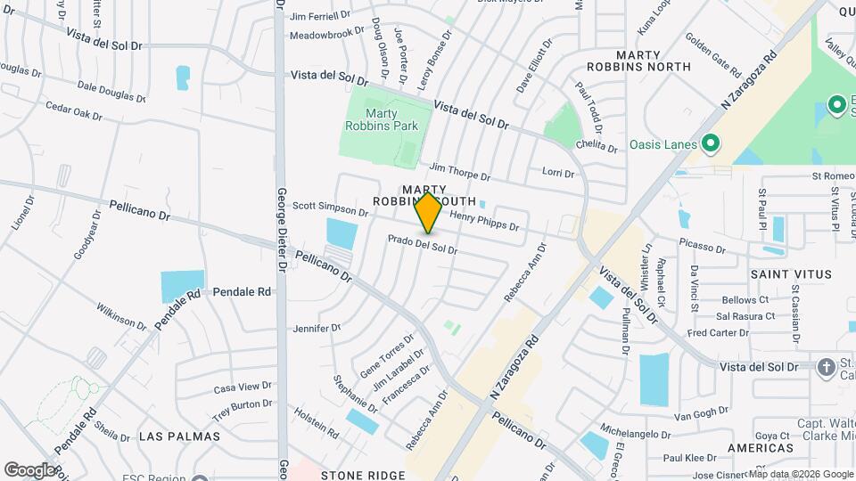 11753 Prado Del Sol Dr Map and Location Details