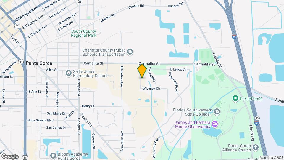 7104 W Lenox Cir Mapa y Detalles de la Ubicación