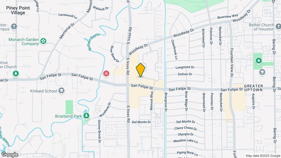 6464 San Felipe St Map and Location Details