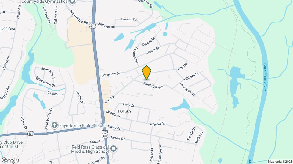 217 Randolph Ave Map and Location Details