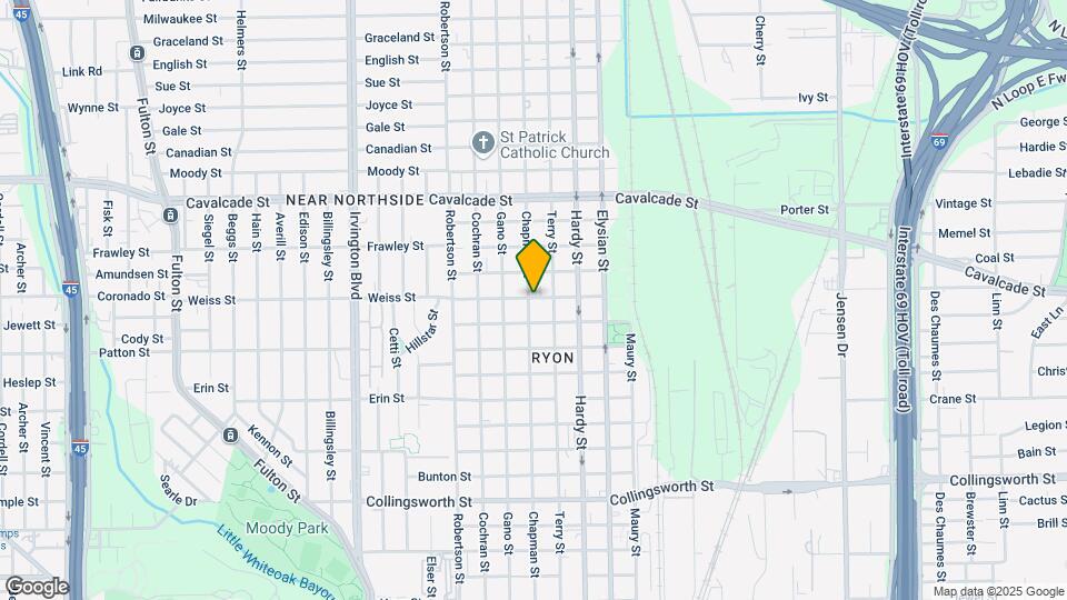 4322 Chapman St Map and Location Details