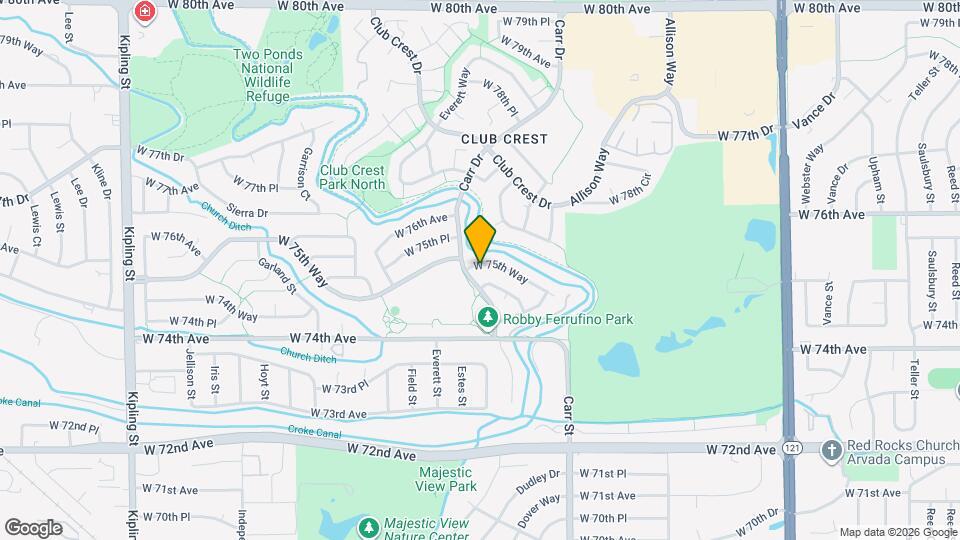 8488 W 75th Way, Unit B1 Mapa y Detalles de la Ubicación