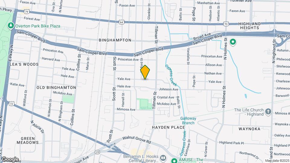 2949 Yale Ave Map and Location Details