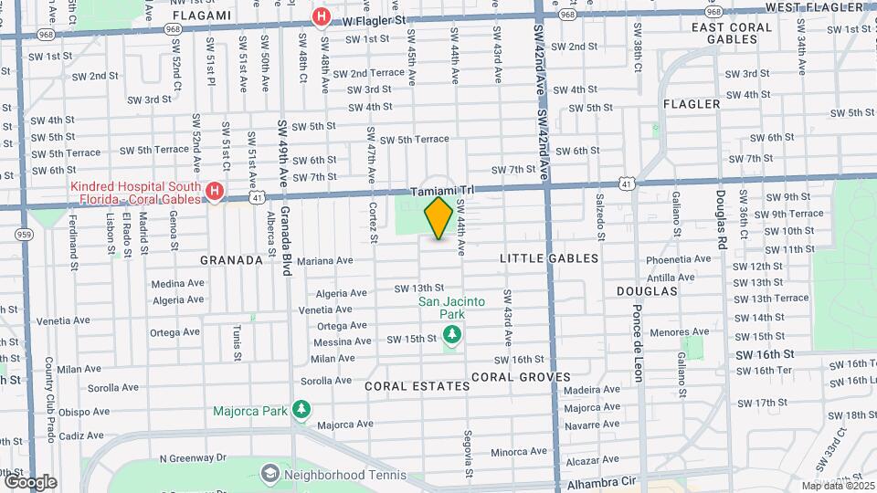 4455 SW 10th St Mapa y Detalles de la Ubicación
