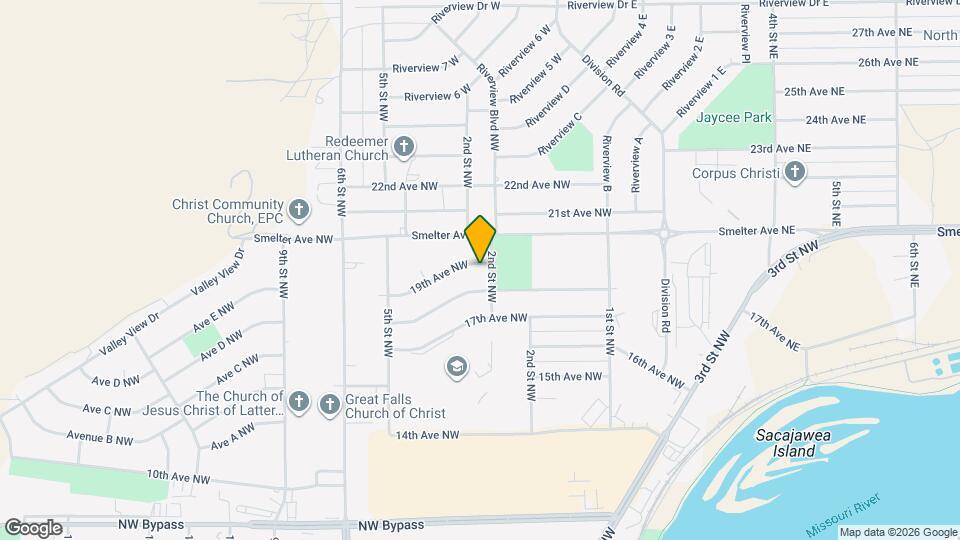 204 19th Ave NW Map and Location Details