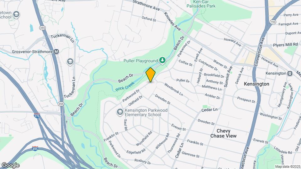 10239 Parkwood Dr Map and Location Details