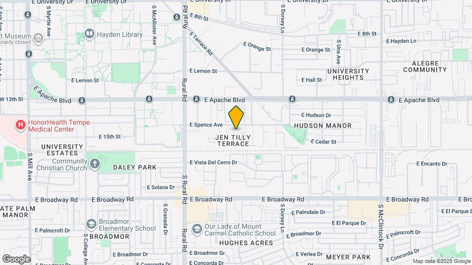 1417 S Rita Ln Map and Location Details
