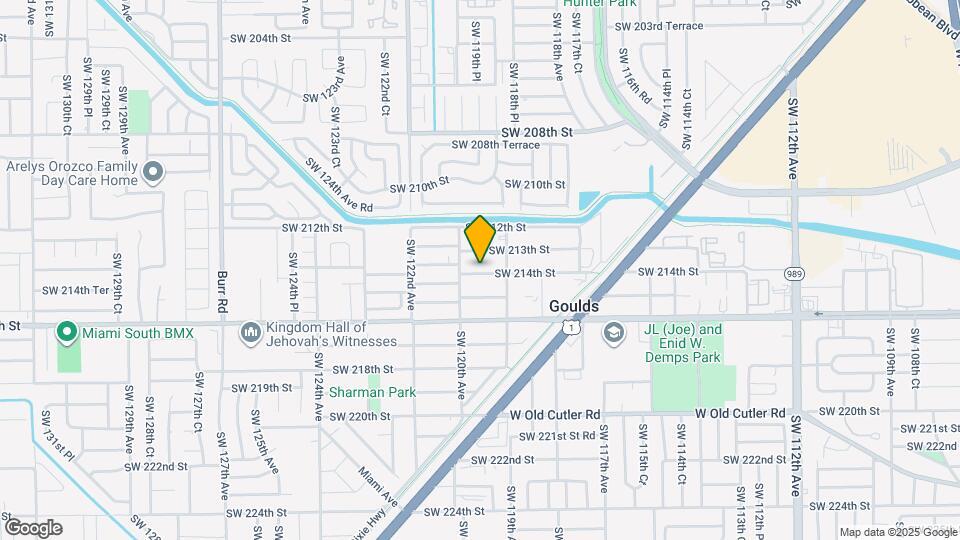 11961 SW 214th St Map and Location Details