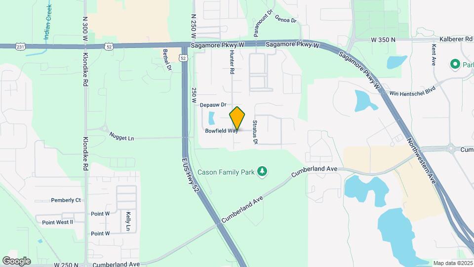 2916 Bowfield Way Map and Location Details
