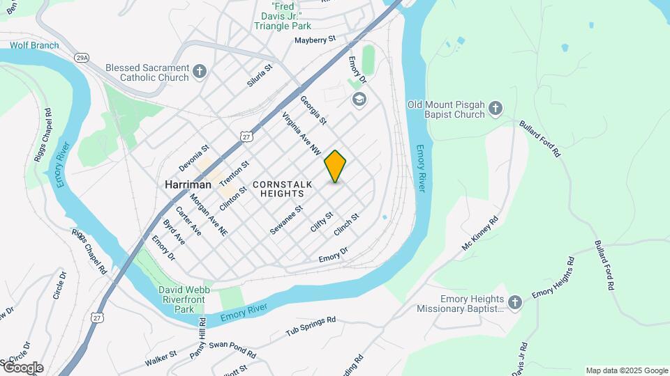 722 Sewanee St Mapa y Detalles de la Ubicación