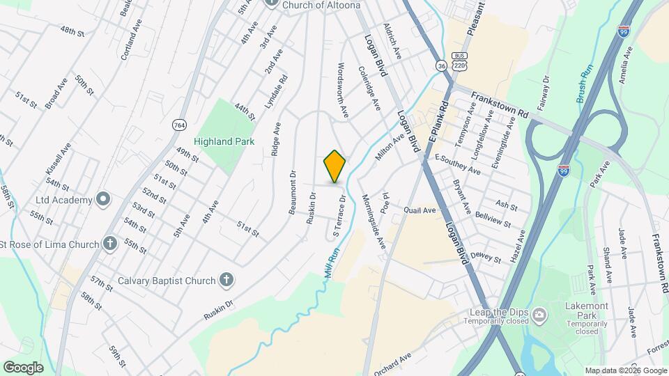 117 S Beckman Dr Mapa y Detalles de la Ubicación