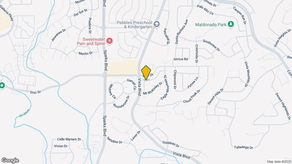 4522 Mt Bachelor Dr Map and Location Details