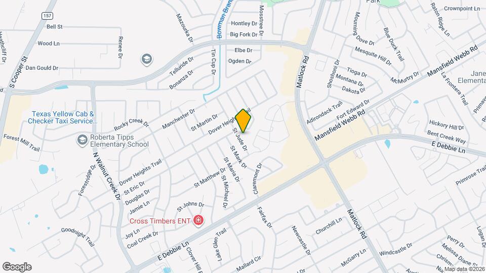 2910 Saint Jude Dr Mapa y Detalles de la Ubicación