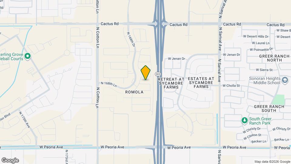 16780 W Cameron Dr Map and Location Details