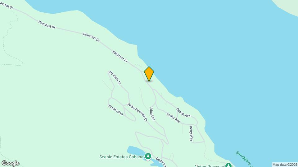 1258 Island Dr Map and Location Details