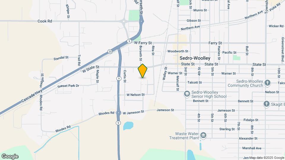 1021-1023 Borseth St-Unit -Borseth Street, 1021 Map and Location Details