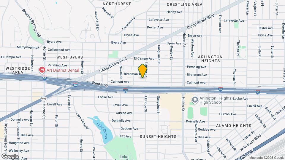 4908 Calmont Ave Map and Location Details