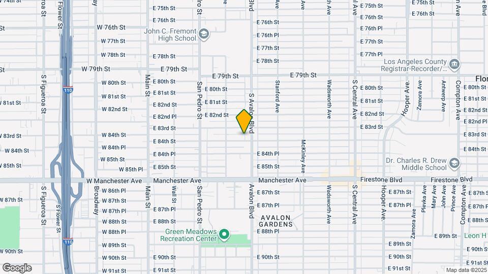 443 E 84th St Map and Location Details