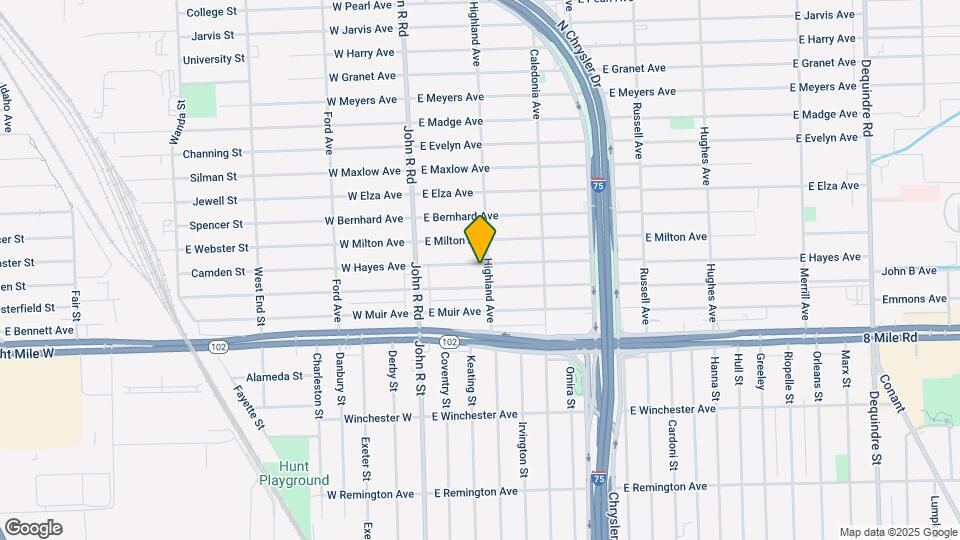428 E Hayes Ave Map and Location Details