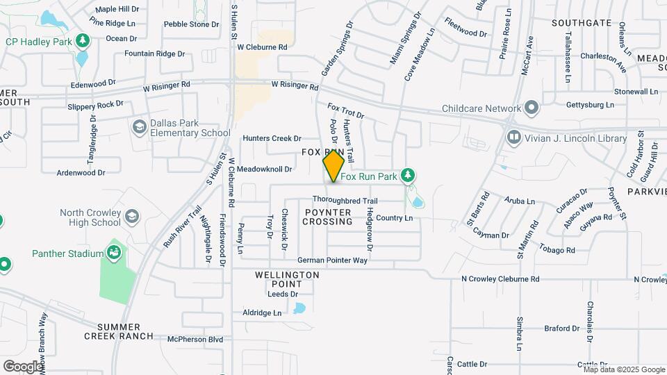 4025 Golden Horn Ln Map and Location Details