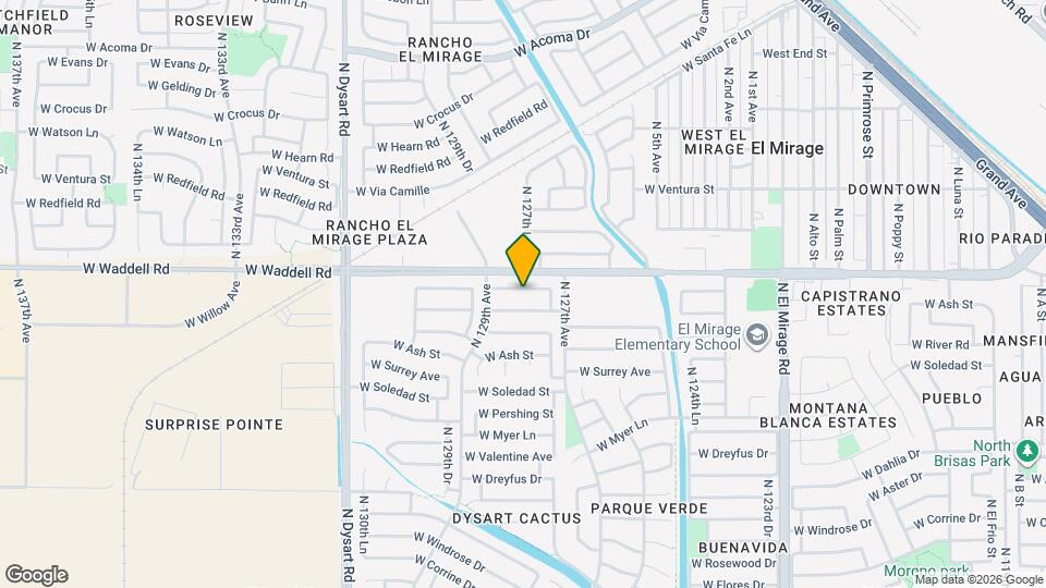 12731 W Sharon Dr Mapa y Detalles de la Ubicación