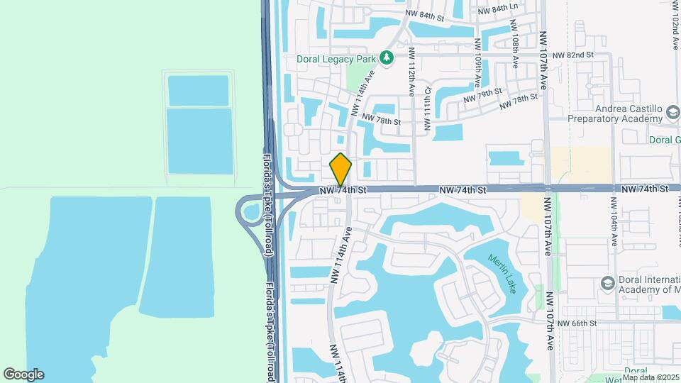 7300 NW 114th Ave Map and Location Details