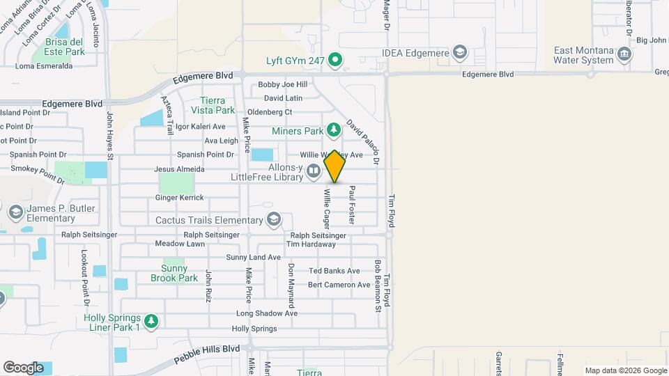 14908 Boer Trl Ave Mapa y Detalles de la Ubicación