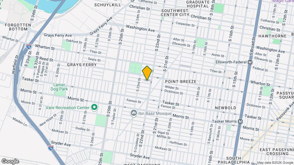 2219 Wilder St Map and Location Details