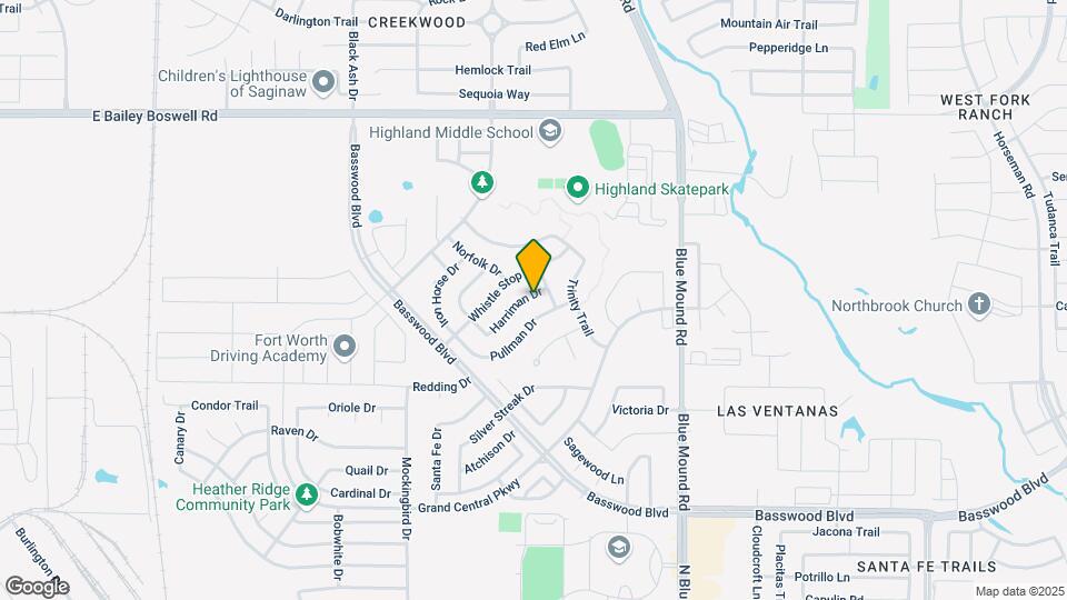 1073 Harriman Dr Map and Location Details