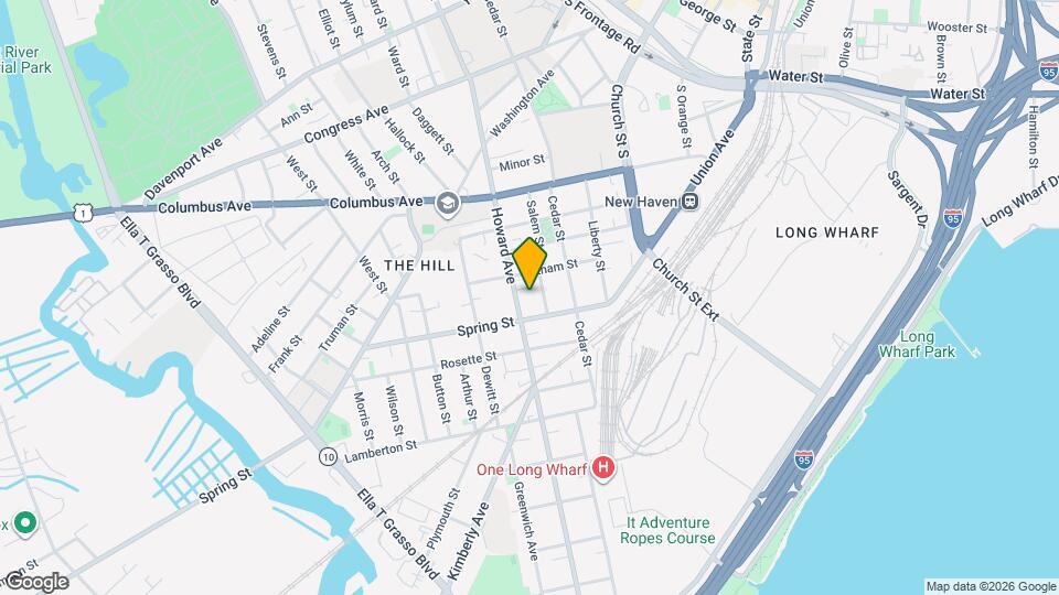 505 Howard Ave Mapa y Detalles de la Ubicación