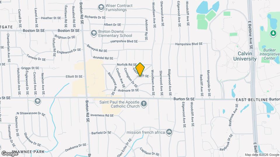 2714 Colton Dr SE Map and Location Details