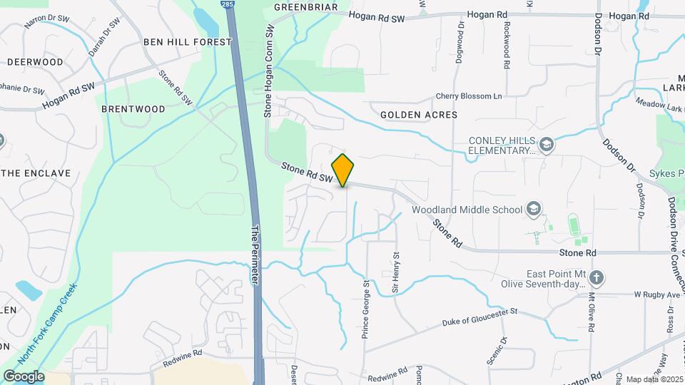 2809 Ridgeview Dr Map and Location Details