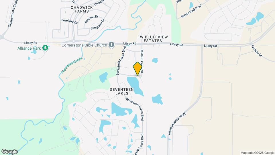 4568 Lakeside Hollow St Map and Location Details