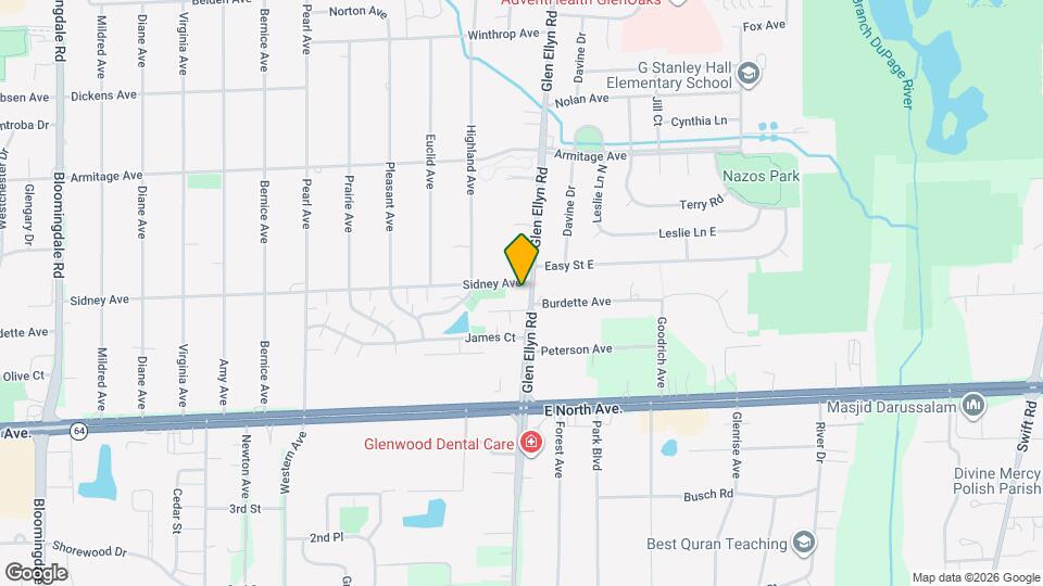 577 Sidney Ave Mapa y Detalles de la Ubicación